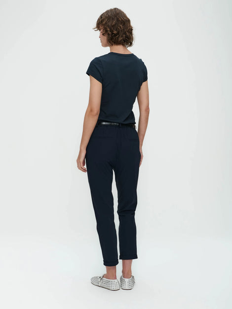 T shirt V Neck Easy Wear Organic Cotton | Blue