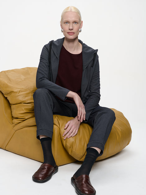 Emy hoody blazer | Denim
