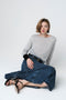 Fine Viscose Pullover 26032 | Silver