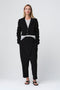 Torino jacket technical jersey | Black