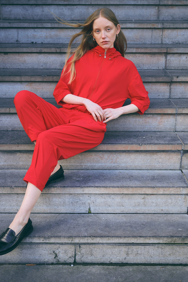 Rosemarie pants technical jersey Rosemarie pants technical jersey | Red