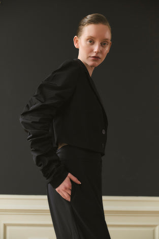 Savino pants technical jersey | Black