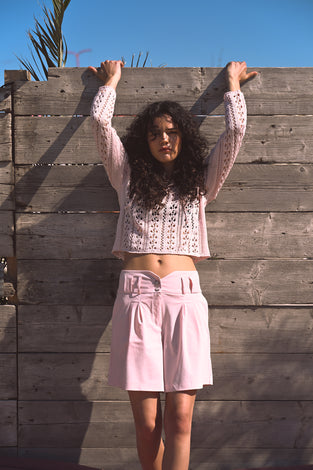 Yana shorts technical jersey | Pink