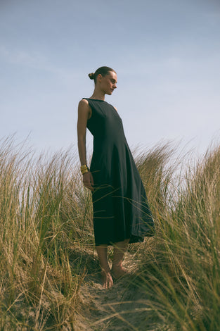 Bonni dress technical jersey | Black