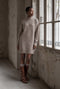 Long pullover viscose blend 2068 | Light Brown