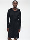 Veronica dress technical jersey | Black