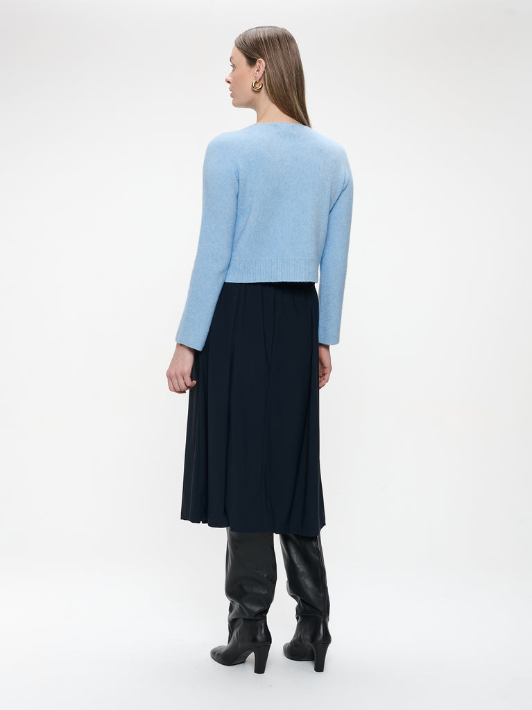 Pullover seamless viscose NB2167 | Light Blue
