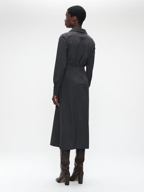 Devita Dress Technical Jersey | Dark Grey