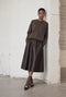 Viscose blend bear pullover 3040 | Brown