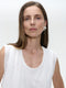 Gigia viscose cotton top | Off White