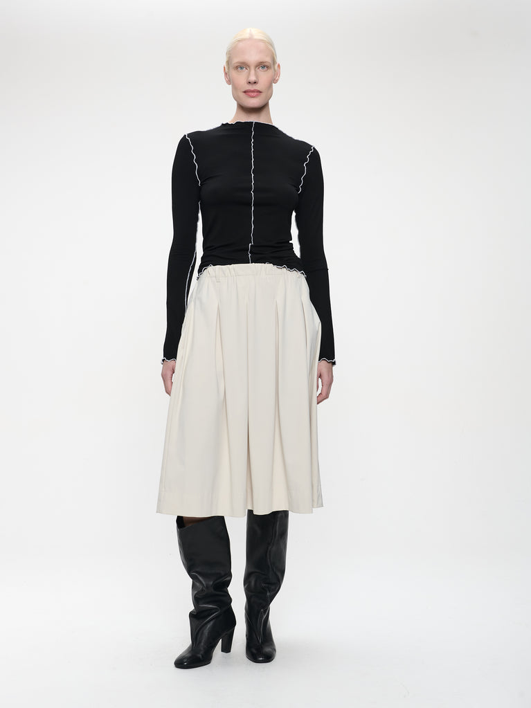 Janette top | Black White