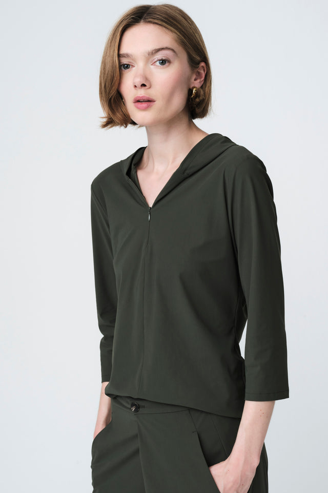 Melissa top KS technical jersey Melissa top KS technical jersey | Army
