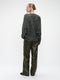 Shiny oversized pullover H20034 | Melange