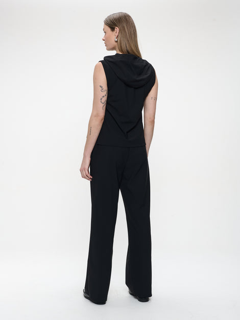 Thera pants brush technical jersey | Black
