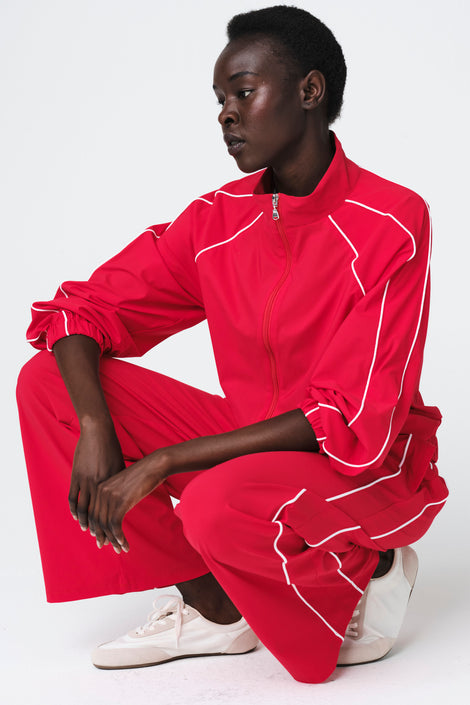 Kerrin jacket technical jersey | Red