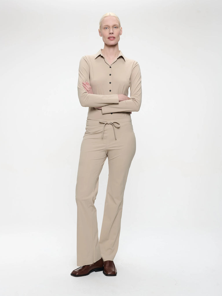 Blouse Betty Easy Wear Technical Jersey | Sand
