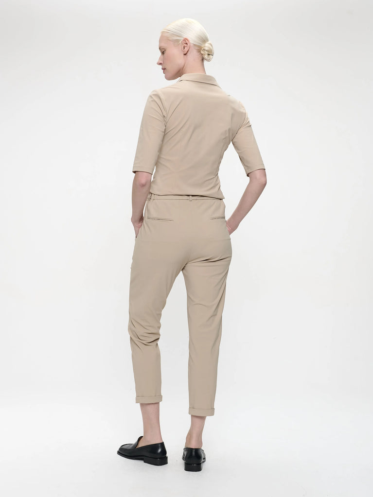 Blouse Betty Easy Wear Technical Jersey | Sand
