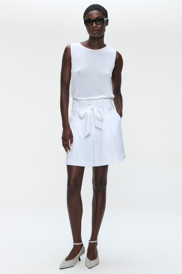 Yana shorts technical jersey Yana shorts technical jersey | White