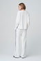 Agnese blouse in soft Punto Milano jersey | Panna