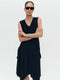 Caro WS dress technical jersey | Blue