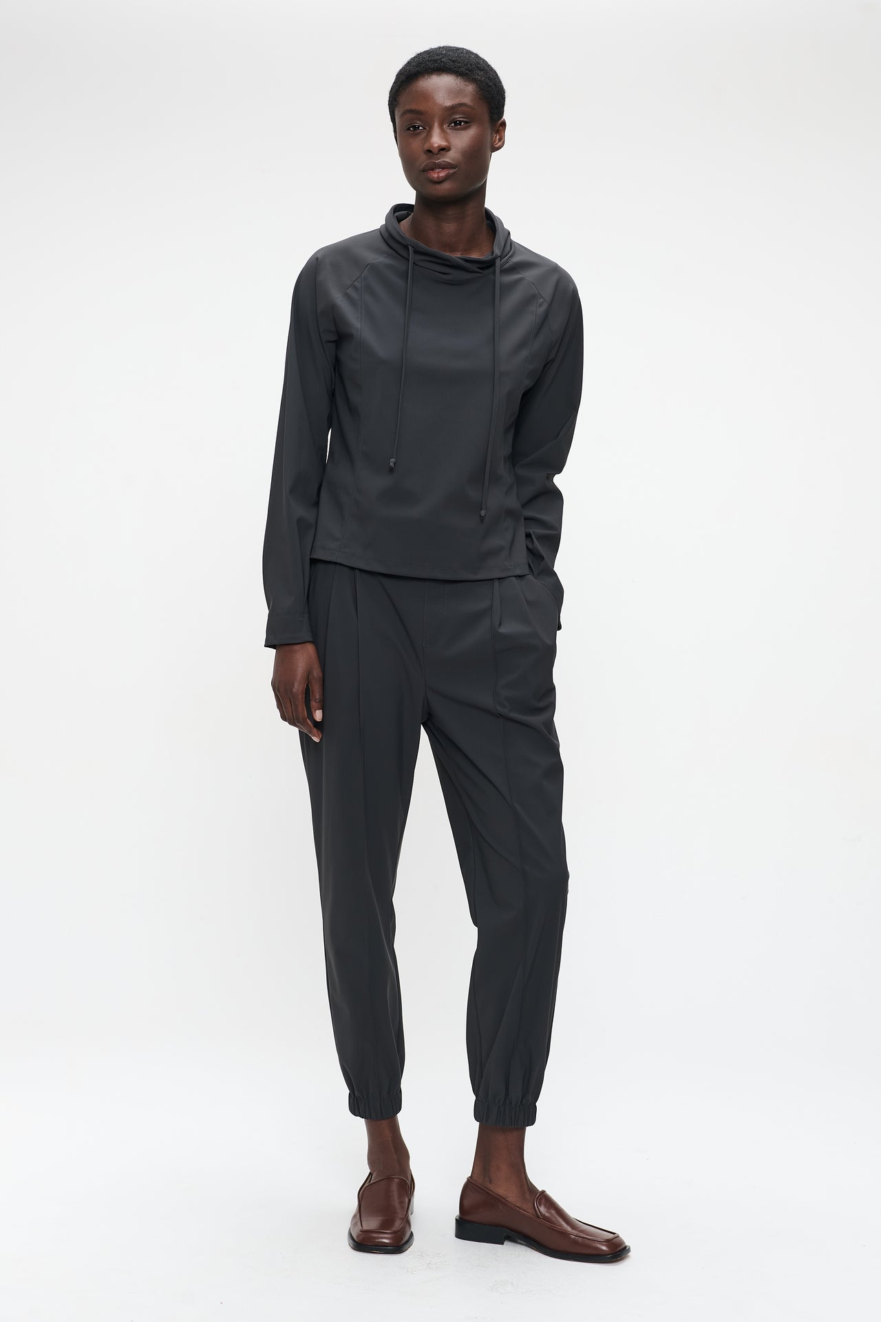 Lori strech technical jersey pants Lori strech technical jersey pants | Grey