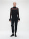 Lori stretch technical jersey pants | Black