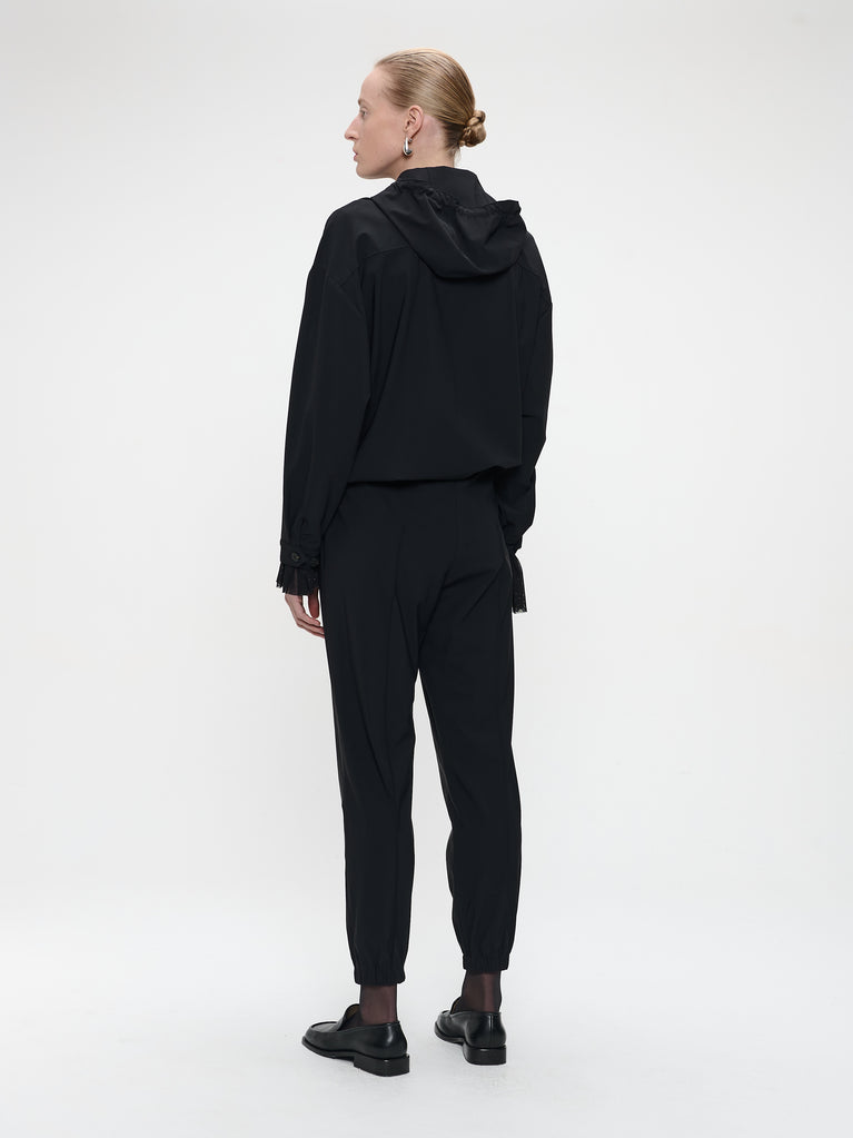 Hoodie bello technical Jersey | Black