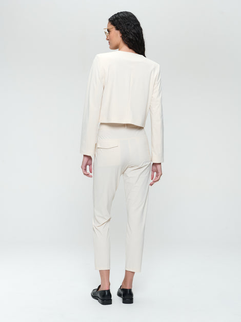 Ber stretch technical jersey pants | Light Sand