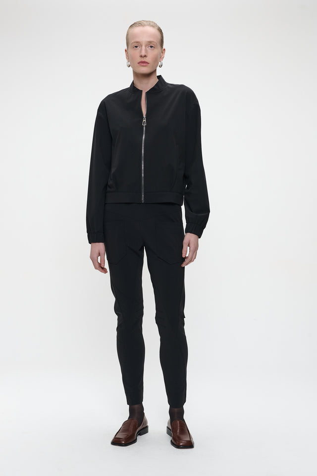 Doris pants brush tech jersey Doris pants brush tech jersey | Black