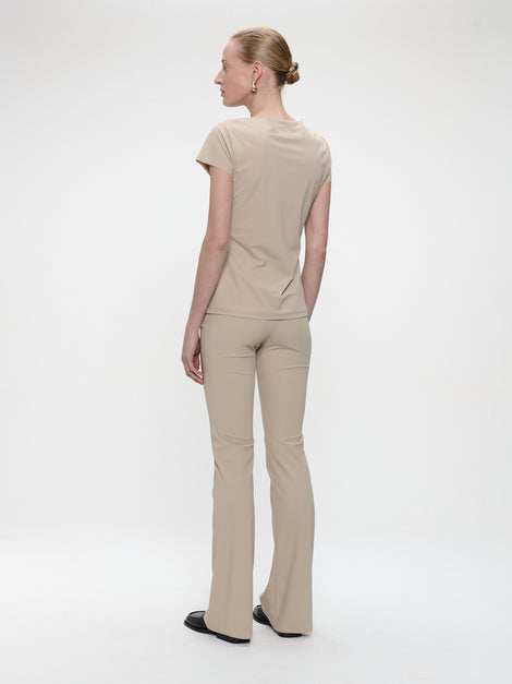 T shirt Sara Easy Wear Technical Jersey | Sand