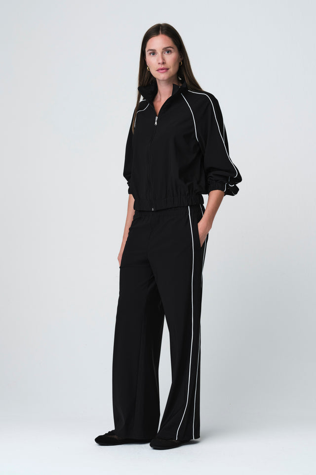 Kerrin jacket technical jersey Kerrin jacket technical jersey | Black