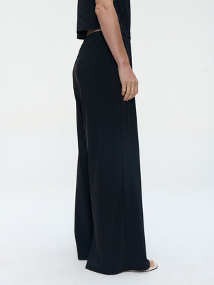 Mathilda jumpsuit technical jersey | Black