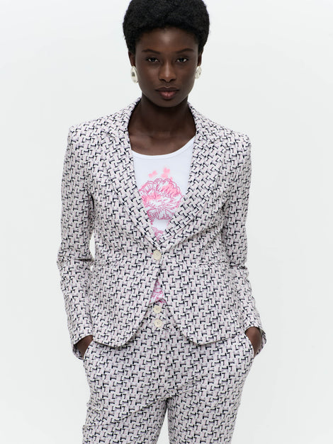Elvira blazer technical jersey | Multi
