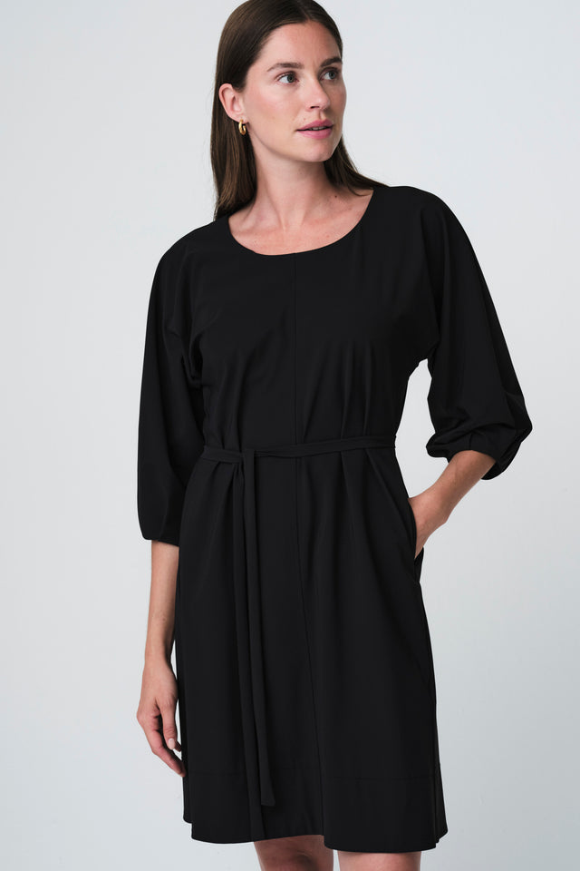 Lide dress technical jersey Lide dress technical jersey | Black