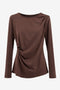 Ari cotton top | Brown