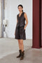 Arian eco leather vest | Dark Brown