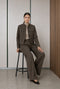 Ophelia viscose blend short jacket | Melange