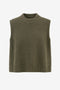 Abigail alpaca vest EX H24179 | Green