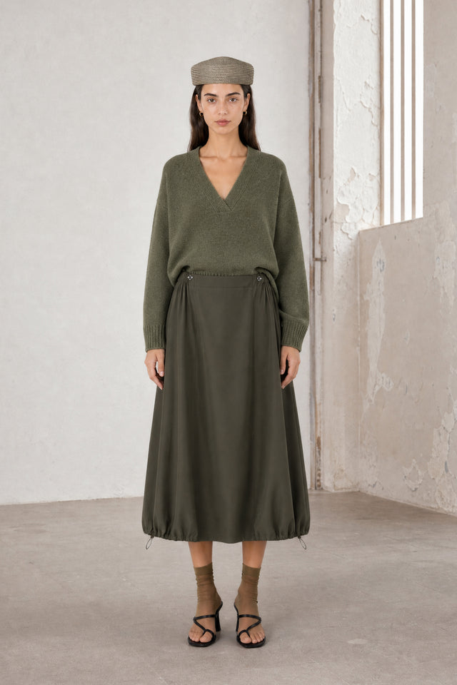 Albina skirt technical jersey Albina skirt technical jersey | Green