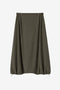 Albina skirt technical jersey | Green