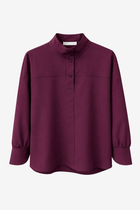 Angelika top technical jersey | Cherry