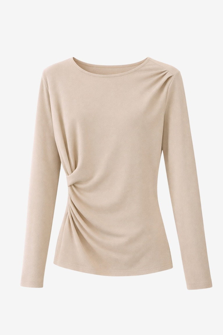 Ari cotton top | Beige