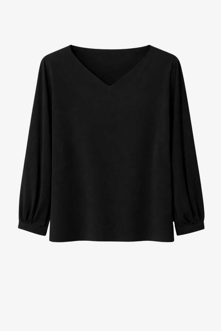 Aria top technical jersey | Black