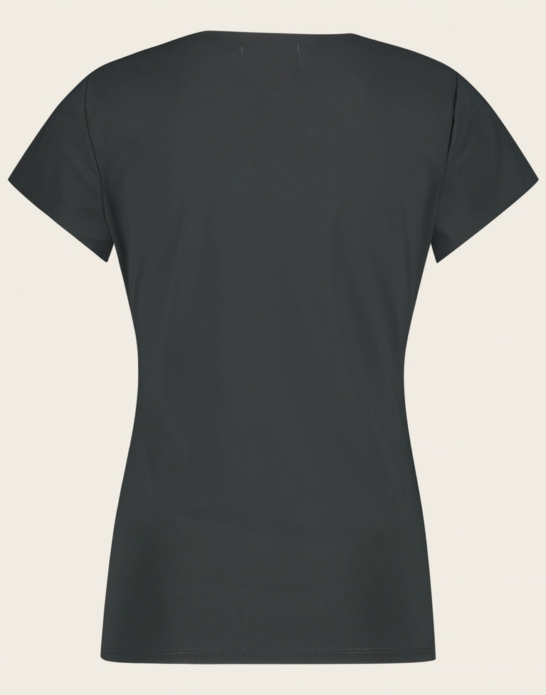 T shirt Sara Easy Wear Technical Jersey | Grigio Notte