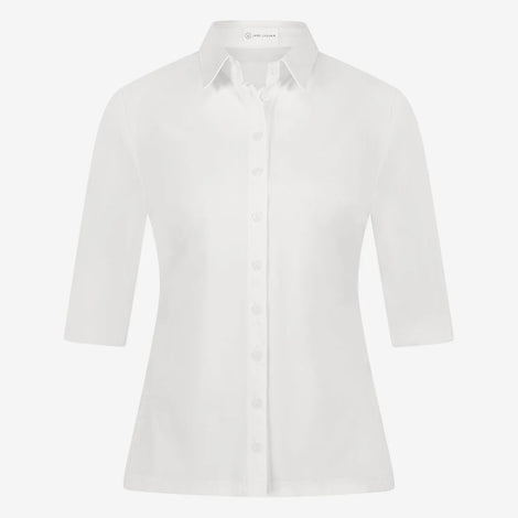 Blouse Betty Easy Wear Technical Jersey | White