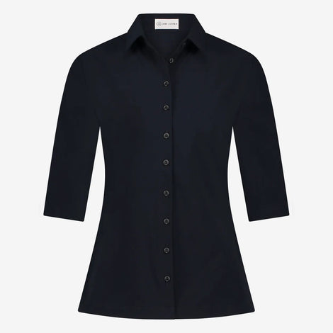Blouse Betty Easy Wear Technical Jersey | Blue