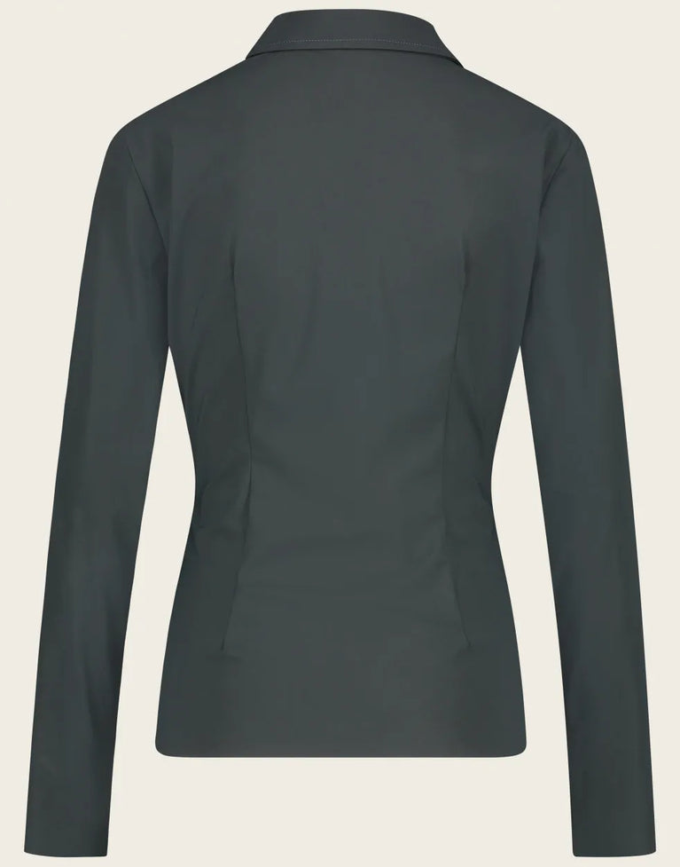 Blouse Betty Easy Wear Technical Jersey | Grigio Notte