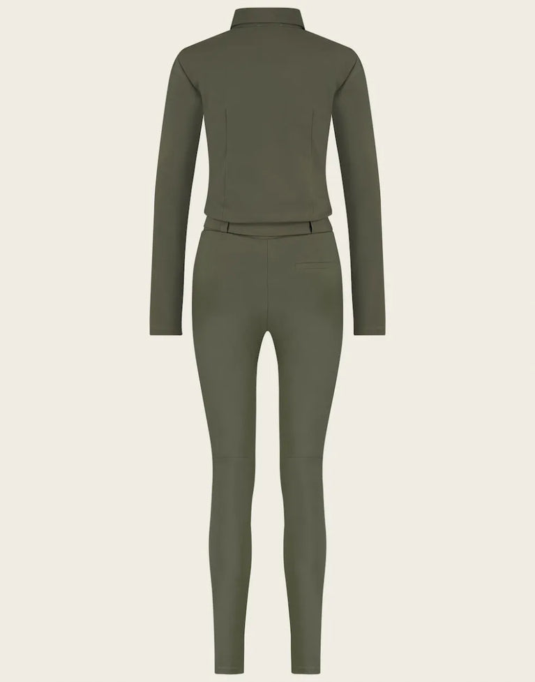 Jumpsuit Diana Easy Wear Technical Jersey | Army