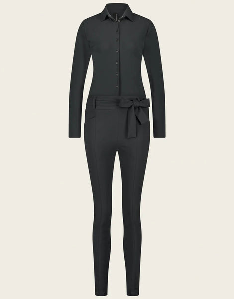 Jumpsuit Diana Easy Wear Technical Jersey | Grigio Notte