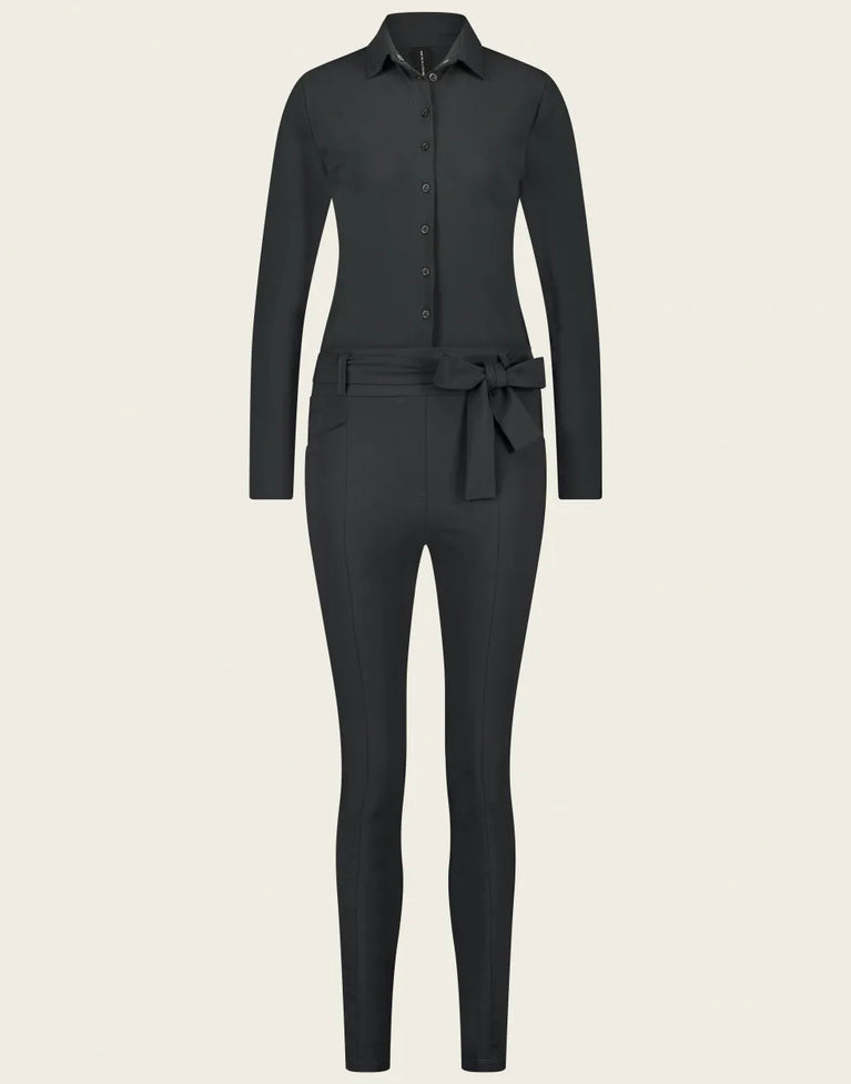Jumpsuit Diana Easy Wear Technical Jersey | Grigio Notte